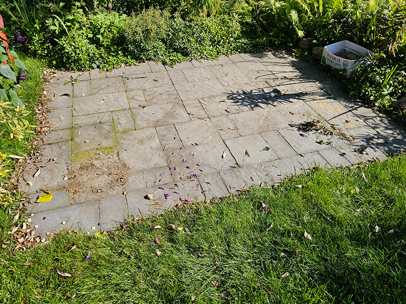 Paver Restoration Before